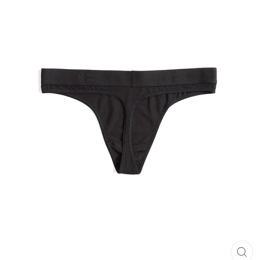 COPY - TomboyX thong- TENCEL - Modal black size XL
